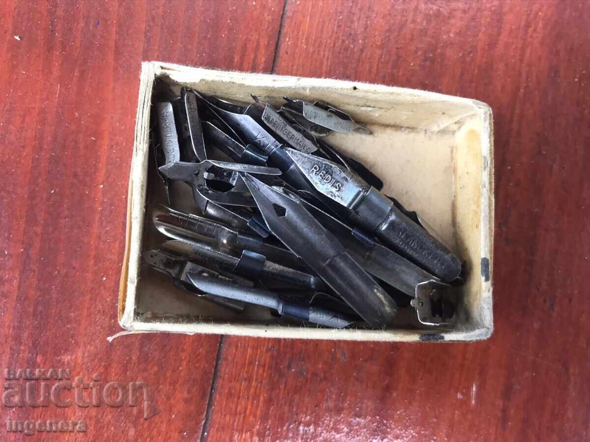 Παράδοση Στυλό Στυλό Πένα Γραφής Θήκη Κουτί με Στυλό Πένες Πένα