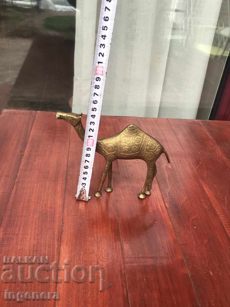 ΦΙΓΟΥΡΑ ΑΠΟ ΧΑΛΚΟ ΜΕΣΙΓΓΑΣ ΟΡΝΑΜΕΝΤΑ ΚΑΜΗΛΑ - 280 ΓΡ με τιμή 49.00 BGN | € 25.05