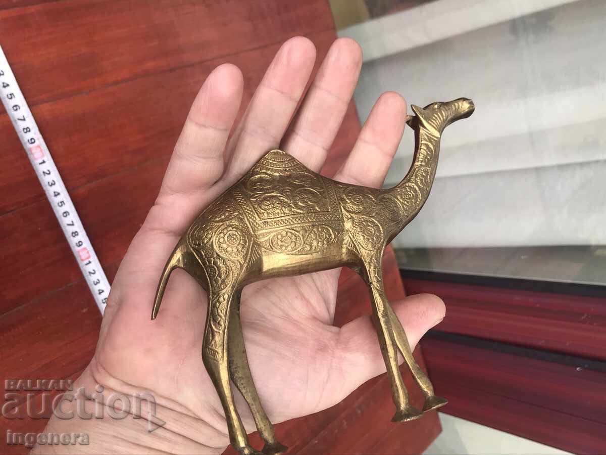 ΦΙΓΟΥΡΑ ΑΠΟ ΧΑΛΚΟ ΜΕΣΙΓΓΑΣ ΟΡΝΑΜΕΝΤΑ ΚΑΜΗΛΑ - 280 ΓΡ - 5