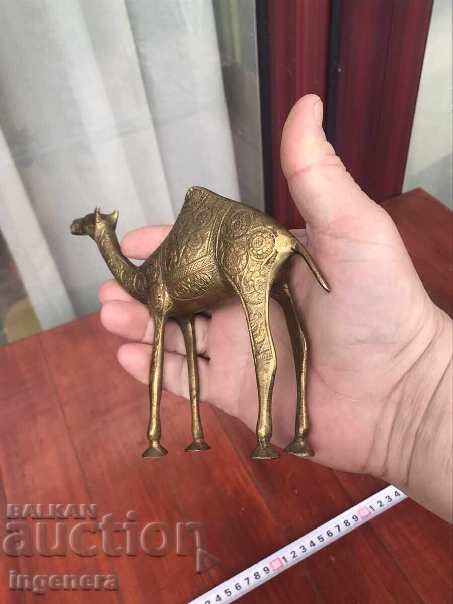 ΦΙΓΟΥΡΑ ΑΠΟ ΧΑΛΚΟ ΜΕΣΙΓΓΑΣ ΟΡΝΑΜΕΝΤΑ ΚΑΜΗΛΑ - 280 ΓΡ - 6