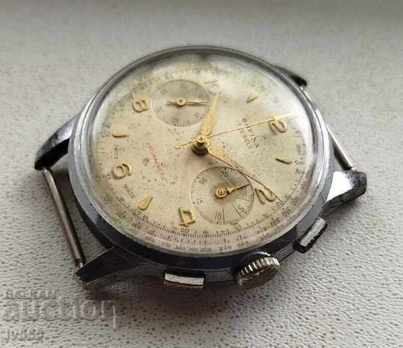 Auction HANDMADE SWISS WATCH/CHRONOGRAPH - ORFINA LANDERON 148 Auction HANDMADE SWISS WATCH/CHRONOGRAPH - ORFINA LANDERON 148