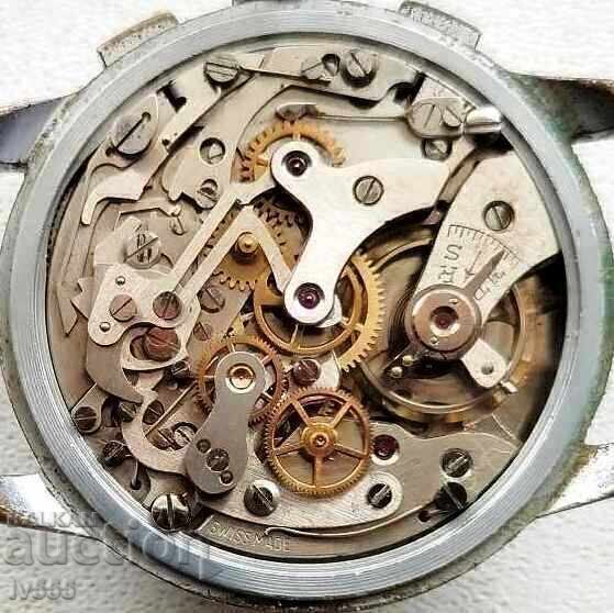 HANDMADE SWISS WATCH/CHRONOGRAPH - ORFINA LANDERON 148 - 6 HANDMADE SWISS WATCH/CHRONOGRAPH - ORFINA LANDERON 148 - 6