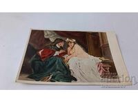 Postcard A. Grafe At the Fortune Teller