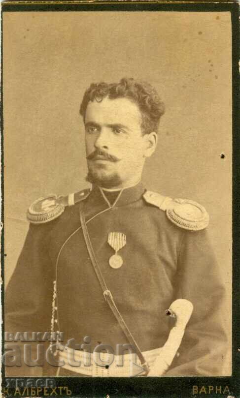 FOTOGRAFIE VECHE - CARTON - CARLO ALBRECHT – VARNA - M0734 FOTOGRAFIE VECHE - CARTON - CARLO ALBRECHT – VARNA - M0734