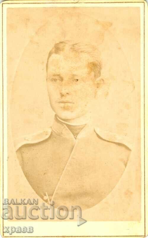 OLD PHOTOGRAPH - CARDBOARD - TOMA KHITROV; I. BURESH - M0768