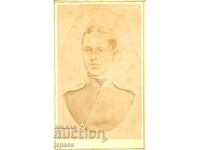 СТАРА ФОТОГРАФИЯ - КАРТОН - ТОМА ХИТРОВ; И. БУРЕШ - М0768