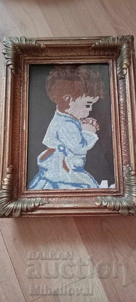 Goblen "Băiețel rugător" - 5