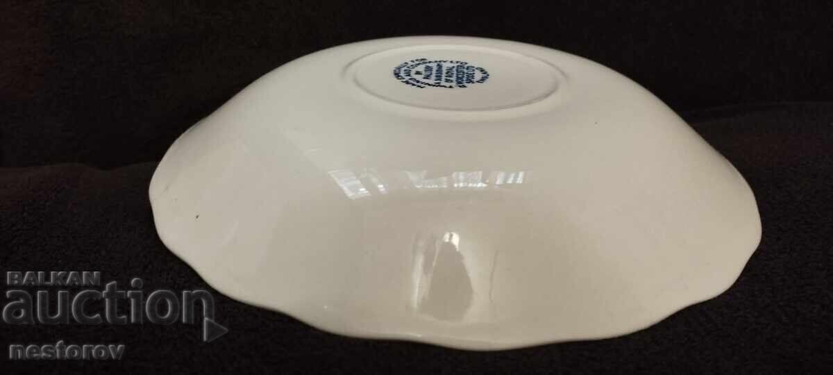 PORȚELAN ENGLEZESC PICTAT, VECHI - 6