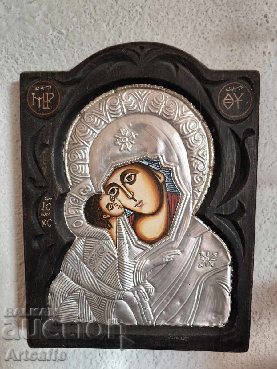Icon of the Theotokos with a cover - 6 Icon of the Theotokos with a cover - 6