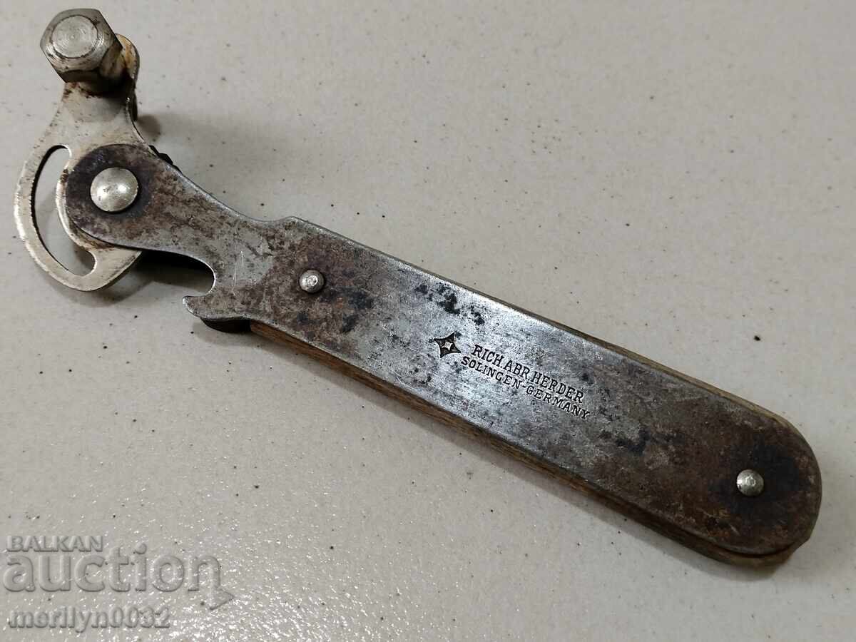 Old German can opener, Wehrmacht, WW2 with price 60.00 BGN | € 30.68 Old German can opener, Wehrmacht, WW2 with price 60.00 BGN | € 30.68