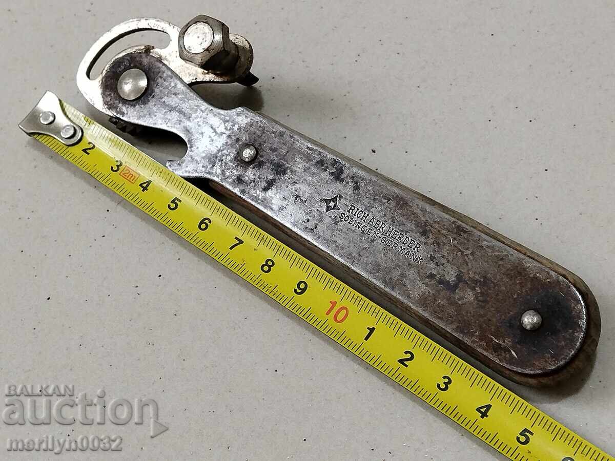 Auction Old German can opener, Wehrmacht, WW2 Auction Old German can opener, Wehrmacht, WW2
