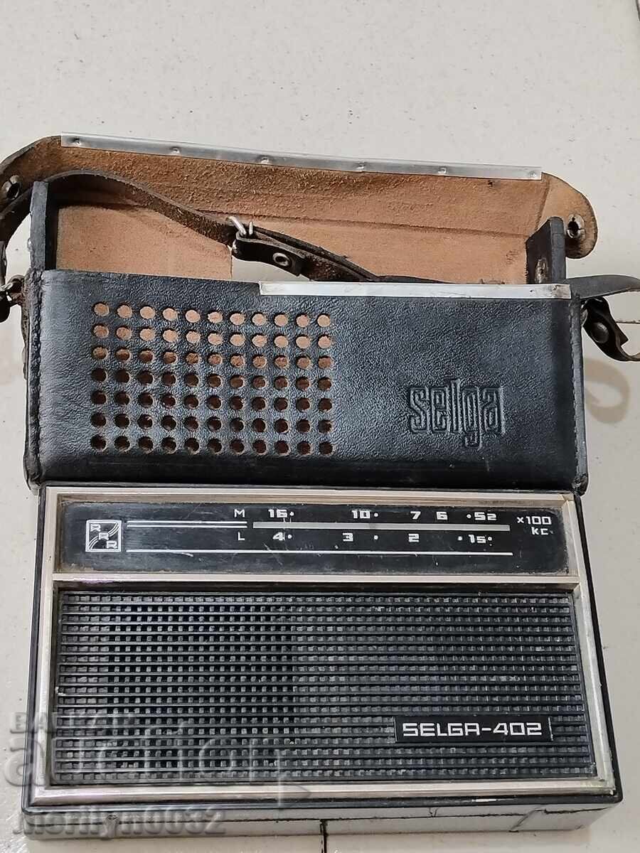 Auction  Social transistor "Selga" radio apparatus radio USSR