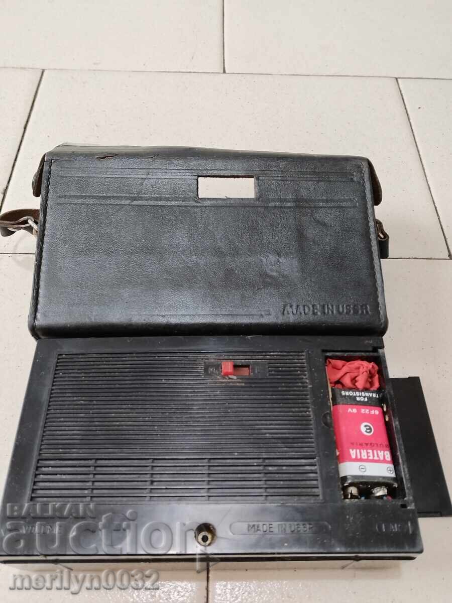Social transistor "Selga" radio apparatus radio USSR - 5