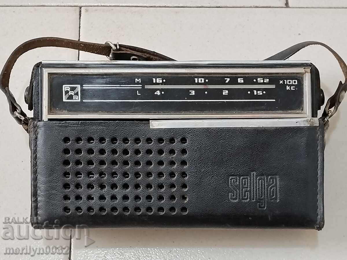 Aparat radio cu tranzistori "Selga" radio USSR