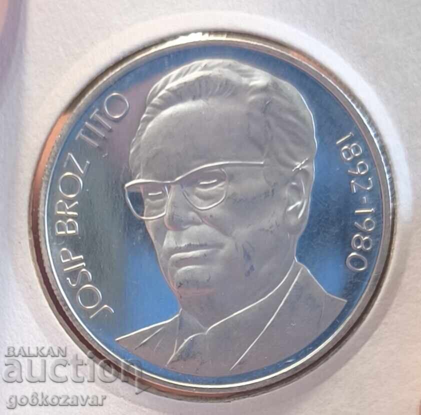 Yugoslavia 1000 Dinara Silver 0.925, 26g Proof with price 95.00 BGN | € 48.57 Yugoslavia 1000 Dinara Silver 0.925, 26g Proof with price 95.00 BGN | € 48.57