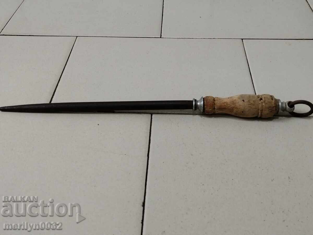 Masat vechi cu mâner de la începutul secolului XX, ascuțitoare de cuțit - 6