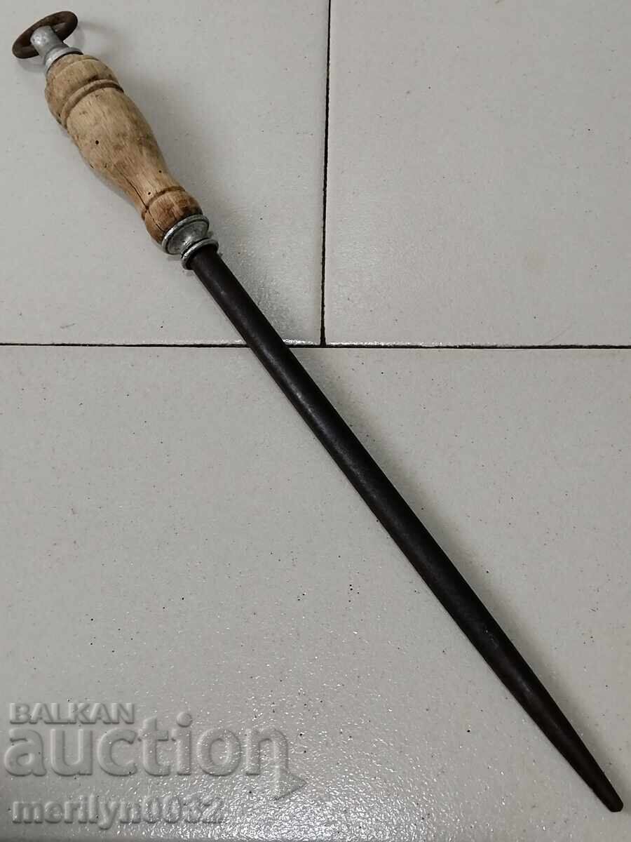 Masat vechi cu mâner de la începutul secolului XX, ascuțitoare de cuțit - 7