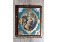 Icoană mică din lemn