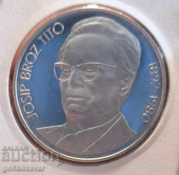 Yugoslavia 1000 Dinara Silver 0.925, 26g Proof with price 95.00 BGN | € 48.57 Yugoslavia 1000 Dinara Silver 0.925, 26g Proof with price 95.00 BGN | € 48.57