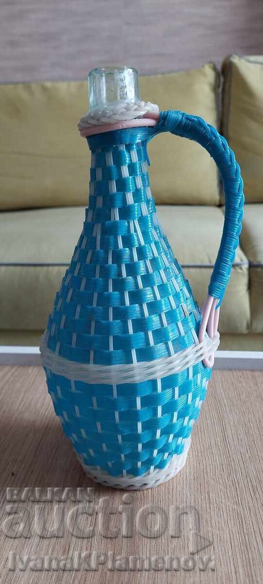 Auction Vintage small demijohn for connoisseurs, 29cm, excellent condition Auction Vintage small demijohn for connoisseurs, 29cm, excellent condition