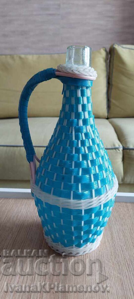 Vintage small demijohn for connoisseurs, 29cm, excellent condition Vintage small demijohn for connoisseurs, 29cm, excellent condition