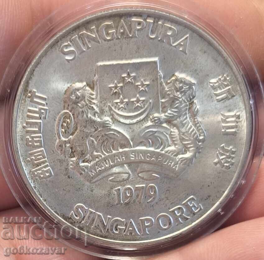 Singapore 10 dolari 1979 Argint ! UNC !