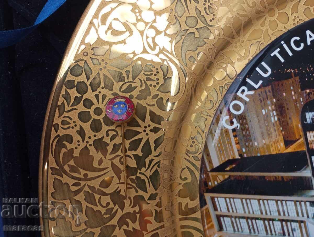 Farfurie turcească din porțelan cu preț 30.00 BGN | € 15.34 Farfurie turcească din porțelan cu preț 30.00 BGN | € 15.34