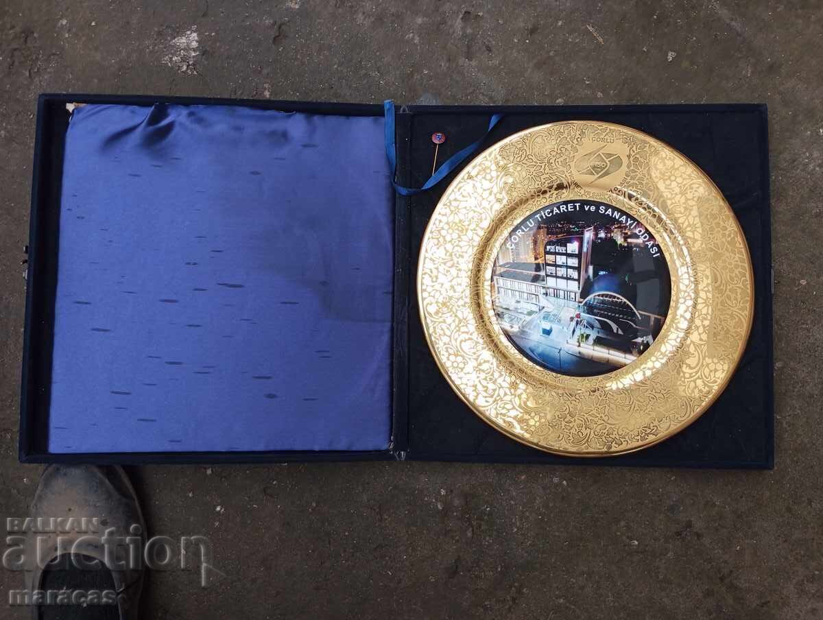 Porcelain Turkish Plate