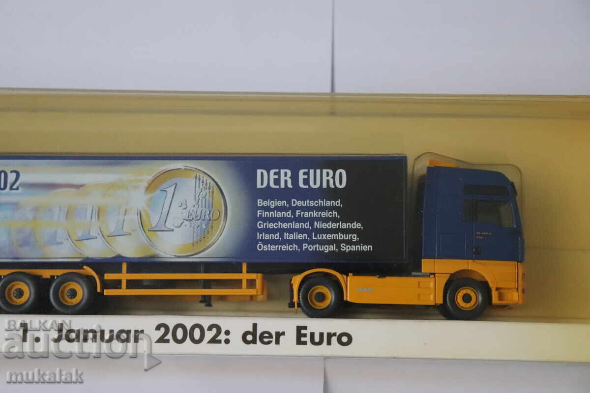 Livrarea WIKING H0 1/87 MAN TGA CAMION JUCĂRIE MODEL VLEACĂ Livrarea WIKING H0 1/87 MAN TGA CAMION JUCĂRIE MODEL VLEACĂ