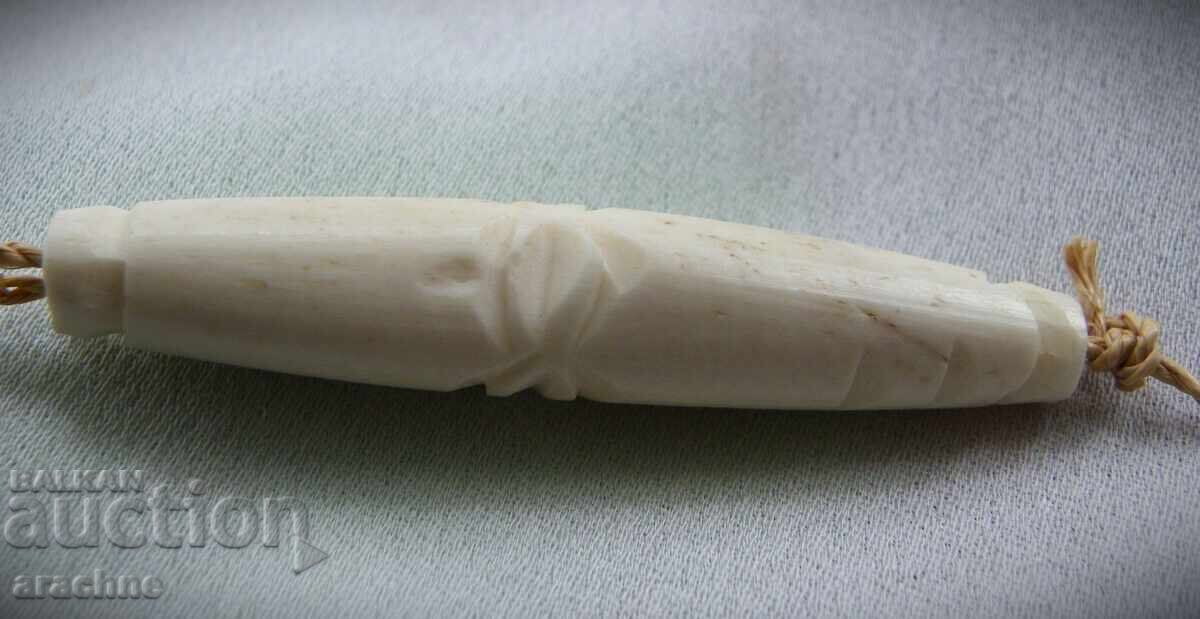 Large pendant, carved from a hippopotamus tooth, Namibia - 5 Large pendant, carved from a hippopotamus tooth, Namibia - 5