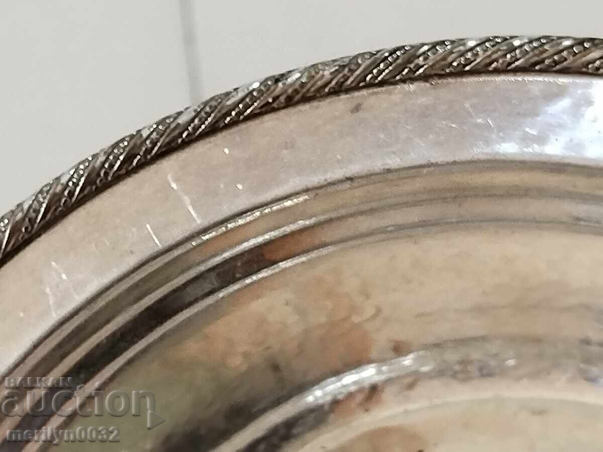 Μεταλλικό σκεύος επάργυρη μπομπονιέρα ζαχαριέρα - 7 Μεταλλικό σκεύος επάργυρη μπομπονιέρα ζαχαριέρα - 7