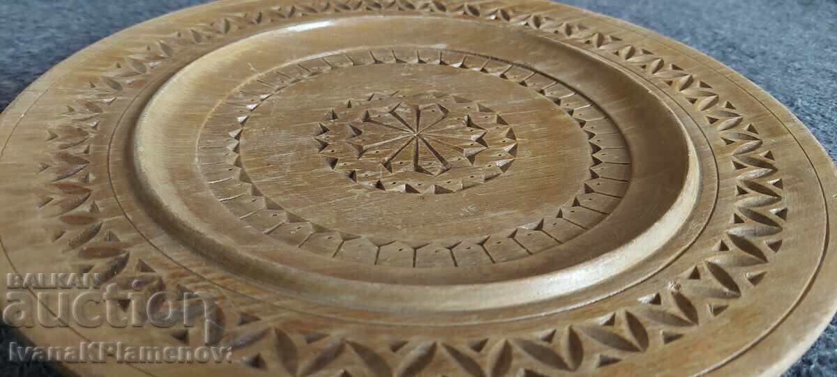 Panou sculptat în lemn pentru cunoscători 26cm - 5