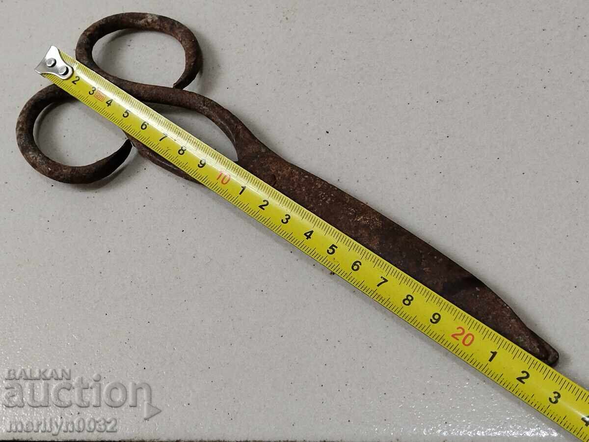 Forged scissors old scissors wrought iron - 6 Forged scissors old scissors wrought iron - 6