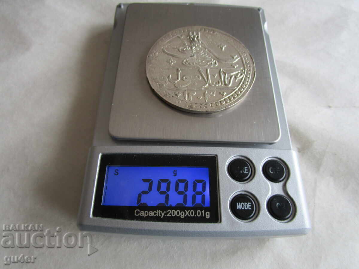 Auction ❌❌Turkey - Selim III - yüzlük - 1203/12 - silver 29.98 gr. - ORIGINAL❌❌ Auction ❌❌Turkey - Selim III - yüzlük - 1203/12 - silver 29.98 gr. - ORIGINAL❌❌
