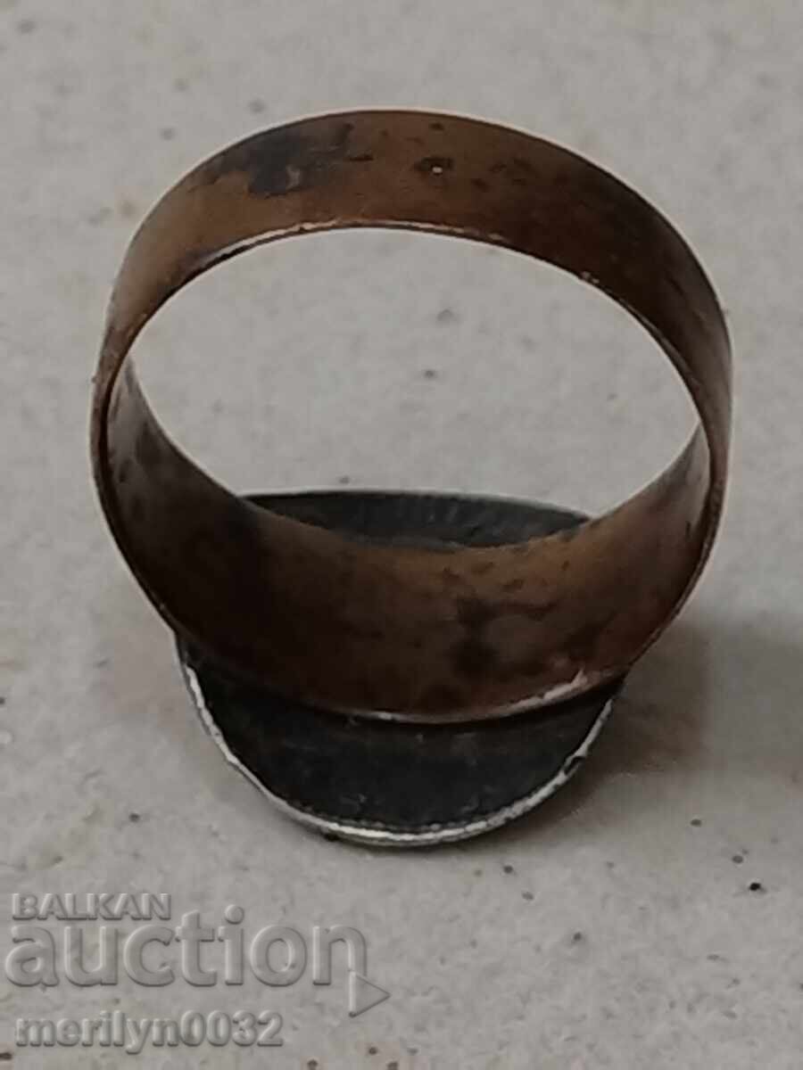 Auction Ring trench ART WW1 Kingdom of Bulgaria Auction Ring trench ART WW1 Kingdom of Bulgaria