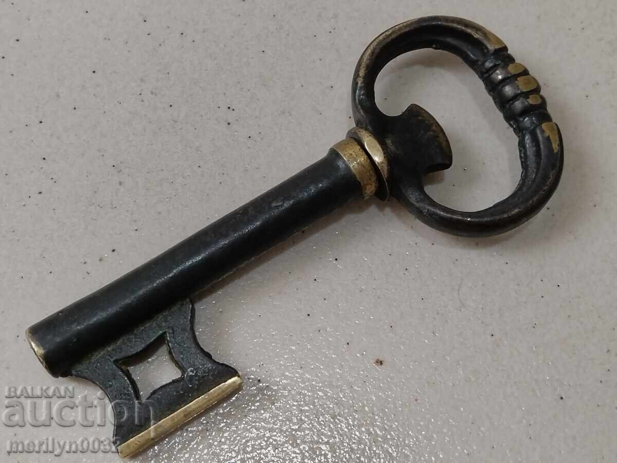 Παλιό μπρούτζινο τιρμπουσόν κλειδί 60-70s USSR - 7