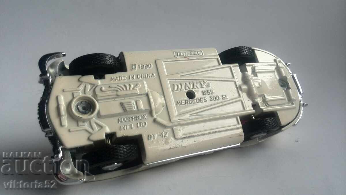 Mercedes-Benz 300 SL Coupé în crem Dinky DY-12 OVP 1:43 - 7
