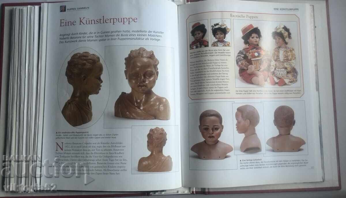 "Puppen" Scrapbook Album Set for Antique Dolls - 6 "Puppen" Scrapbook Album Set for Antique Dolls - 6