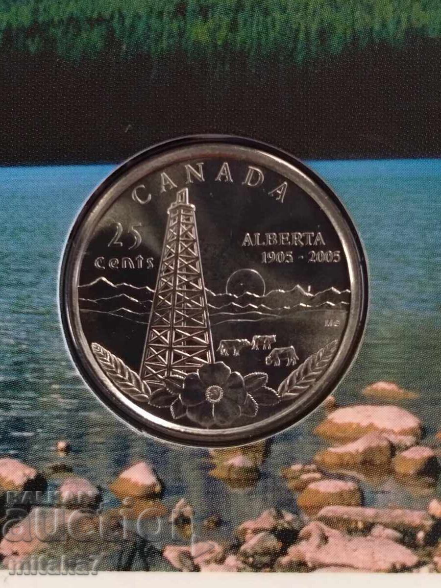 25 Cents 2005, Canada with price € 5.00 | 9.78 BGN