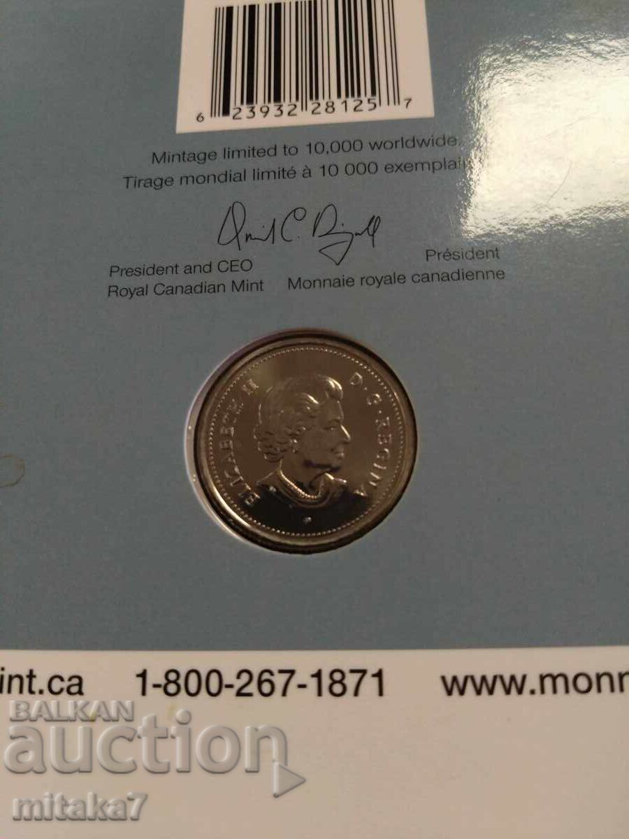 Delivery of 25 Cents 2005, Canada