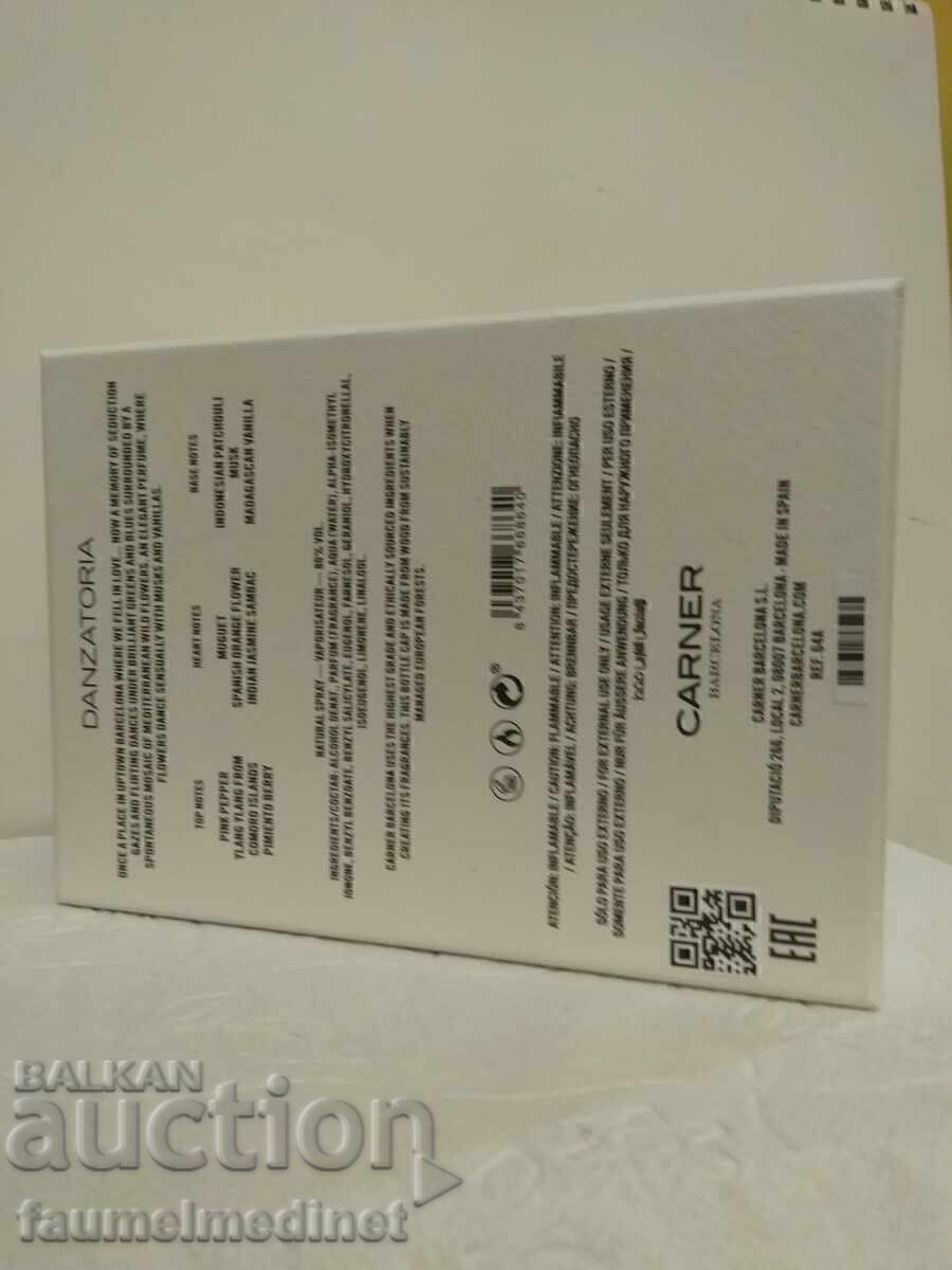 Delivery of Spanish Perfume - DANZATORIA