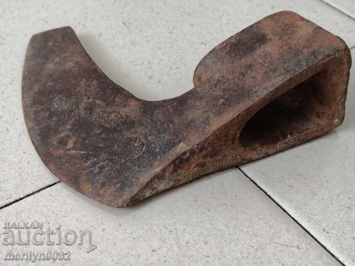 Auction  Old ax ax tool wrought iron