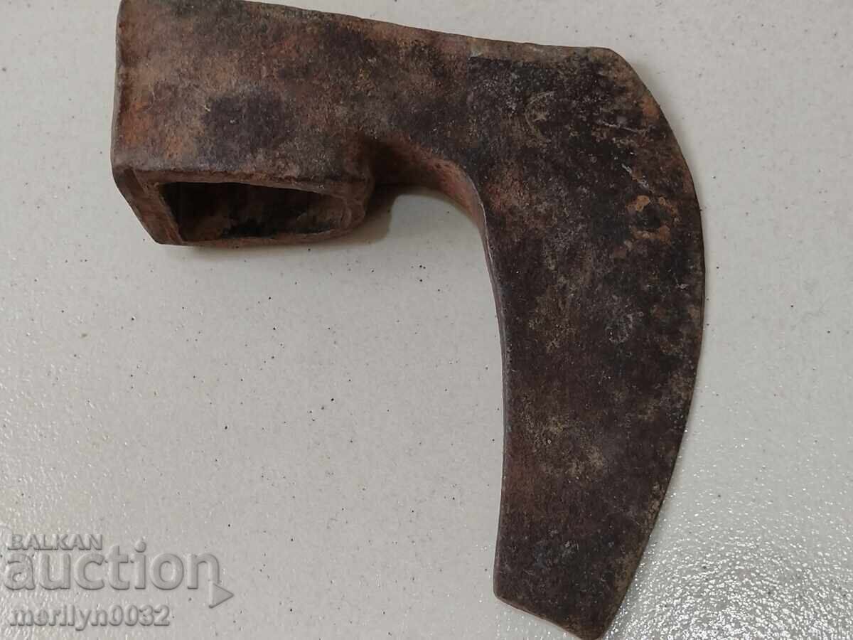 Old ax ax tool wrought iron