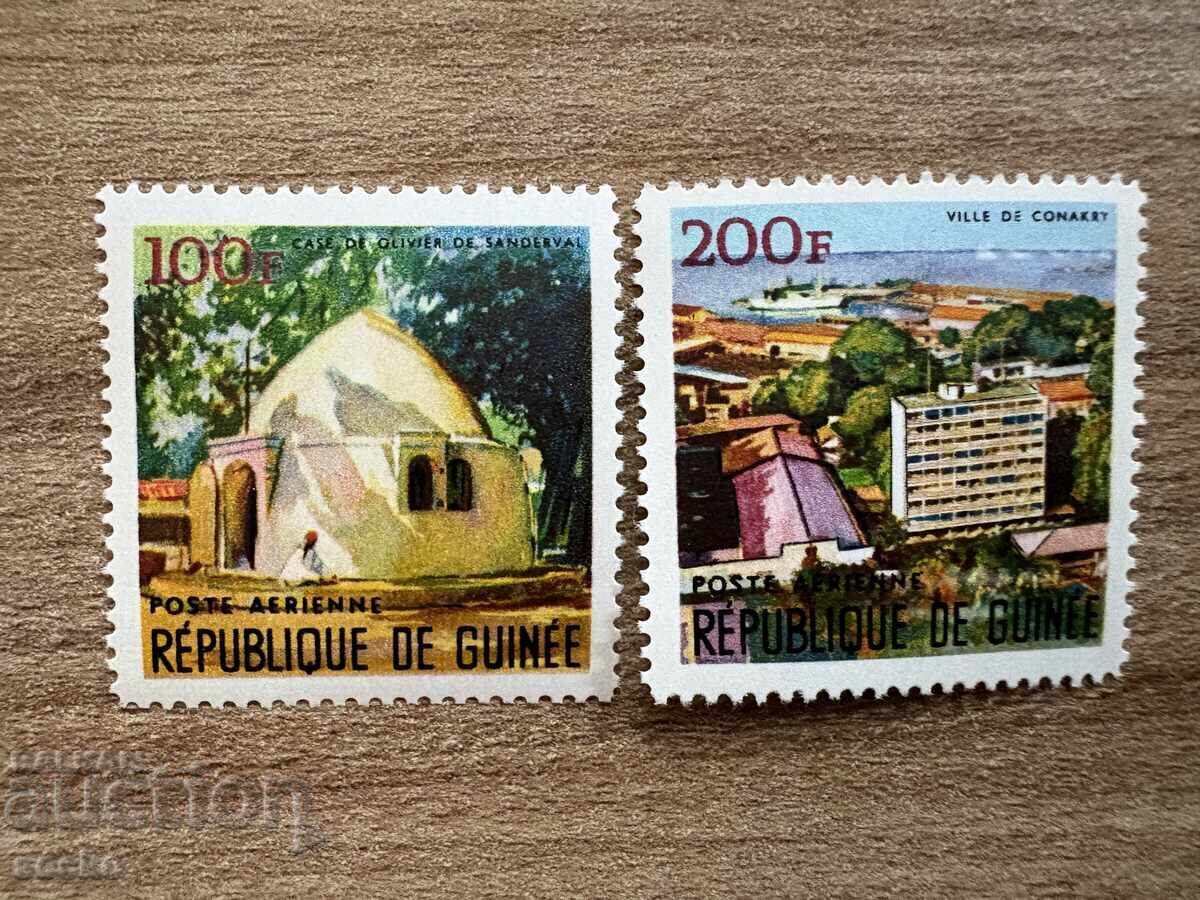 Гвинея - Въздушна поща - Изгледи (1967) MNH