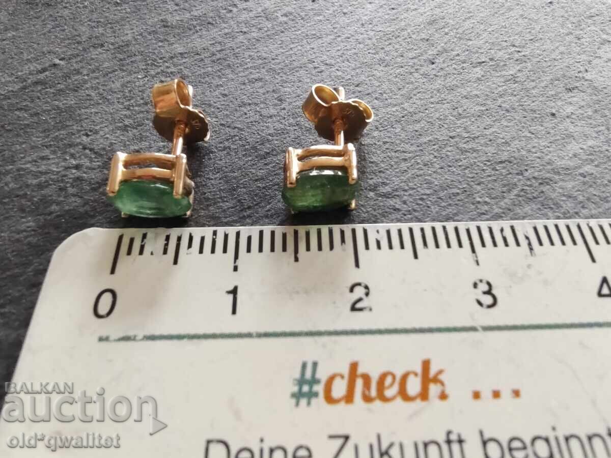 Παράδοση Χρυσά σκουλαρίκια / Σμαράγδι / Σμαράγδια Παράδοση Χρυσά σκουλαρίκια / Σμαράγδι / Σμαράγδια