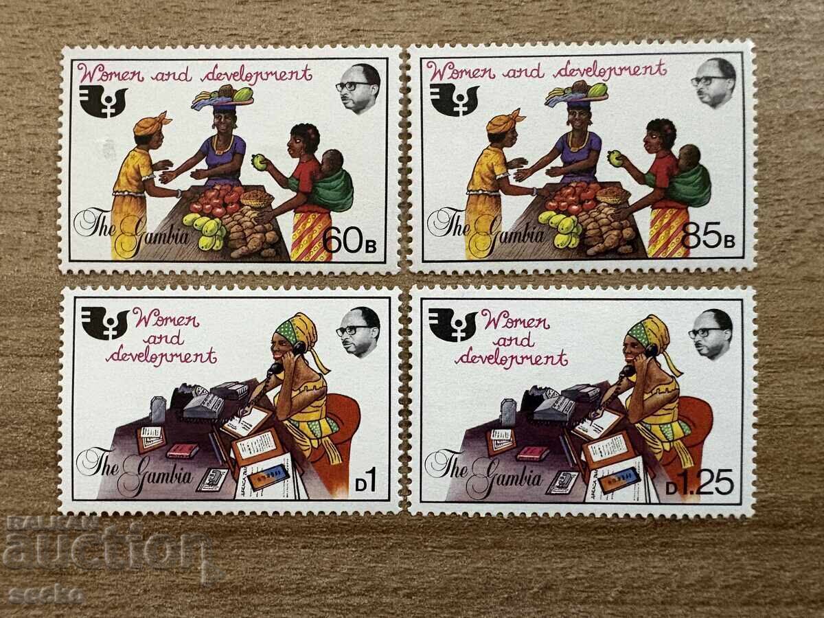 Γκάμπια - Γυναίκες και Ανάπτυξη (1985) MNH Γκάμπια - Γυναίκες και Ανάπτυξη (1985) MNH