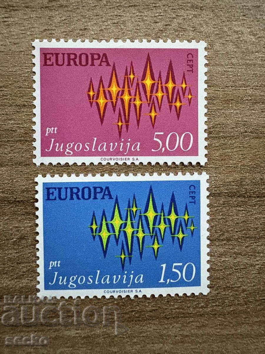 Yugoslavia - Stamps Europe/Europa CEPT (1972) MNH Yugoslavia - Stamps Europe/Europa CEPT (1972) MNH