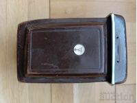 Husă pentru aparat foto Yashica, piele naturală