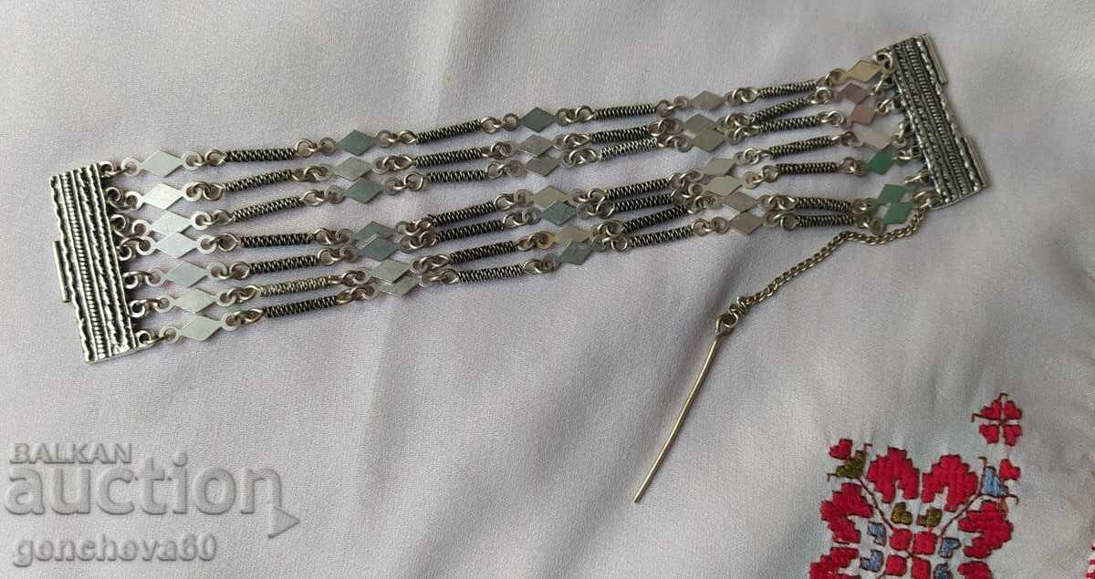 Възрожденска етно сачанена гривна/носия с цена 80.00 лв. | € 40.90