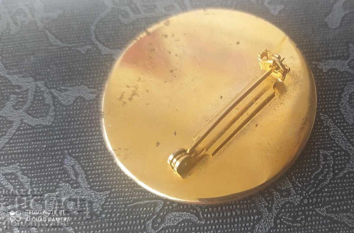 Vintage rare brooch 3D hologram - 7